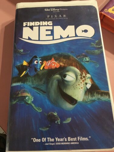 Finding Nemo 1st Edition Disney VHS 2003 30081 VHS Tapes