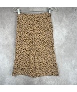 Reformation Rea Skirt 2 Midi Tan Black Leopard Print Midi Straight Penci... - $63.11