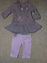 AMERICAN GIRL DOLL  OUTFIT 2 PC PURPLE EUC RETIRED - $29.20