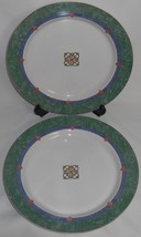 Set (2) Pfaltzgraff AMALFI MEDITERRANEAN PATTERN Serving Platters/Chop P... - $29.69