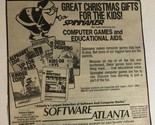 1985 Spinnaker Software Atlanta Vintage Print Ad Advertisement pa16 - £4.68 GBP