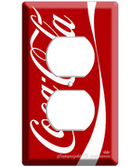 COKE COCA-COLA VERTICAL ELECTRIC OUTLET COVER WALLPLATE - $26.05 CAD