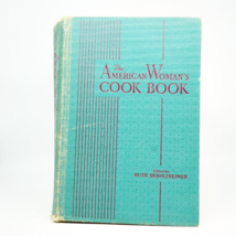 Vtg 1940s The American Woman’s Cook Book 1944 WWII Era Recipe Delicious ... - $18.80