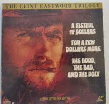 Rare! Laser Disc - The Clint Eastwood Trilogy 4 Disc Box Set MGM/UA - £33.45 GBP