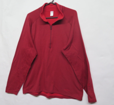 VTG Patagonia R5 Regulator 1/2 Zip Pullover Polartec Fleece Red Mens XL USA Made - £31.91 GBP