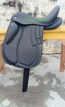 ANTIQUESADDLE Leather Dressage Monoflap Changeable Gullets System Horse Saddle - £393.84 GBP