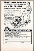 1954 Print Ad Bolens M-E Super Mustang Rotary Tillers Port Washington,WI - £7.94 GBP