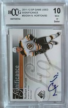 2011-12 SP #SIGNH Nathan Horton BCCG Mint (10) - $35.11