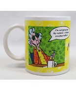 VINTAGE Maxine Breakfast in Bed Ceramic Coffee Mug - £15.81 GBP