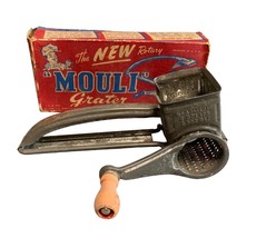 Vintage Mouli Rotary Grater with Original Box 1940s - £16.61 GBP