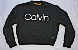 Calvin Klein Performance Size Large Black Long Sleeve Fleece Crew Neck C... - $15.99
