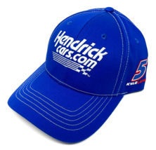 NASCAR RACING #5 KYLE LARSON HENDRICK MOTORSPORTS BLUE CURVED BILL HAT C... - £17.15 GBP