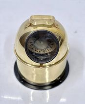 Maritime Navigation Saura Keiki Seisakusho Antique Brass Boat Compass - Japan - $292.08