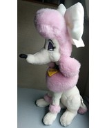 Disney Store Georgette Poodle Dog Plush Oliver &amp; Company 14&quot; Stuffed Ani... - $98.53 CAD