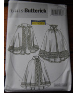 Pattern B4419 Cloaks Costume Misses sz 4-14 - £17.52 GBP