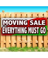 MOVING SALE EVERYTHING MUST GO Advertising Vinyl Banner Flag Sign Many S... - £17.32 GBP+