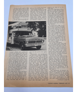 Vintage Rare Ford Pickup Truck Original Magazine Print Ad - £10.10 GBP
