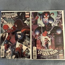 #1  Amazing SPIDER-MAN “Renew Your Vows” “VARIANT”  2017  AND #3  Lot 0f 2 - $4.51