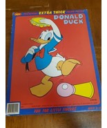 Donald Duck Disney Jaymar Puzzle Extra Thick for Little Fingers 8 Pieces... - $6.76