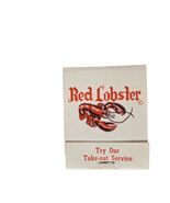 Vintage Matchbook Red Lobster Sea Food Restaurant White Front Strike Adv... - €12,76 EUR