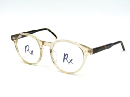 EyeBuyDirect RFLKT Manara Round Eyeglasses Frame, Champagne. 50-20-145 #417 - £23.61 GBP