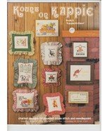 Kount on Kappie Kritters Counted Cross Stitch Pattern Book 6 Animal Crit... - $6.89