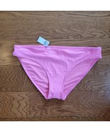 Aerie Pink Bikini Bottom Size Large NWT - $228.08 MXN