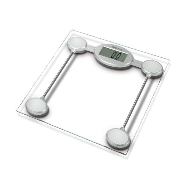 Salter 9018S SV3R Electronic Glass Platform Bathroom Scale  - $48.00