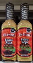 2X DEL PRIMO SALSA ROJA CHILE MORITA PREMIUM - 2  of 9.2 oz EACH -PRIORI... - £17.05 GBP