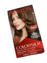 Revlon Colorsilk Beautiful Permanent Hair Color Light Ash Brown Dye New #50 - $90.07 MXN