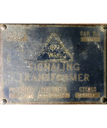 Edwards Signaling Transformer - £11.25 GBP