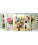 Handmade Greeting Cards lot of 7 Beautiful Die Cut Flowers Ribbon Butter... - £23.86 GBP