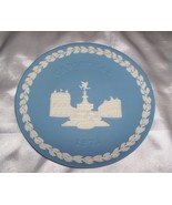 Wedgwood Jasperware 1971 Christmas Piccadilly Circus Plate/  - £27.17 GBP