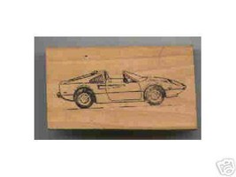 Ferrari  Car Rubber Stamp Automobile 308 - £7.77 GBP