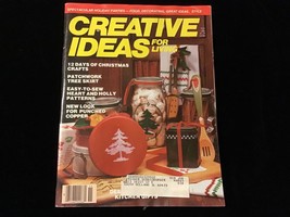 Creative Ideas For Living Magazine November 1984 Christmas Crafts,Punched Copper - £7.90 GBP
