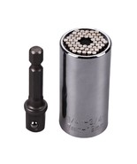 1/4&quot;-3/4&quot; (7-19mm) Universal Steel Socket Wrench with Power Drill A... - $12.77