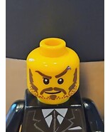 LEGO Pirates Minifigure Head Yellow Beard/Moustache/Sideburns 8397 - £2.23 GBP