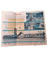 1960s Valley Motel San Gabriel California CA Advertising Flyer Brochure ... - £14.79 GBP
