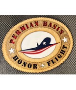 Permian Basin Honor Flight  Wood Laser Engraved  Sign - €12,70 EUR