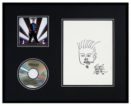 Vanilla Ice Signed Framed 16x20 Hand Drawn Sketch &amp; CD Set JSA To the Extreme - £194.75 GBP