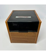 Vintage 80s ComputerMate Wood Grain 5.25&quot; Floppy Storage Disk Holder w/D... - €24,15 EUR