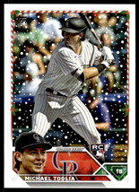 2023 Topps Holiday #H38 Michael Toglia NM Near Mint RC Rookie Rockies ID:65907 - $1.73