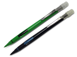 Blue & Green Vintage Pentel Quicker Clicker 0.7mm Mechanical Pencils Unused/NOS - $35.99