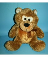 Puli Intl Brown Shaggy Plush Teddy Bear 13&quot; Black Nose Tony Soft Toy Stu... - €11,04 EUR