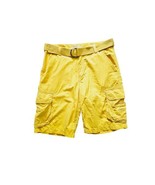 No Fear Cargo Shorts Mens 34 Yellow Performance Beach Sports Grunge Skat... - $26.05 CAD