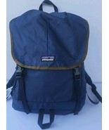 Patagonia Backpack  Arbor Hiking Pack  Nylon Top Flap Drawstring Navy Blue - €39,80 EUR