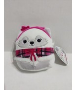 2021 Squishmallow 4.5-5&quot; Gracelynn the White Fox Brand New Christmas Hol... - $14.95