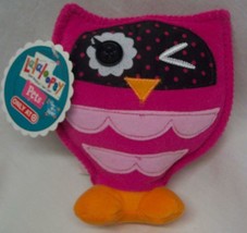 Lalaloopsy Pets BEA SPELLS ALOT PINK OWL 6&quot; Plush STUFFED DOLL Toy NEW - £14.64 GBP