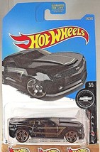 2017 Hot Wheels #180 2013 Hot Wheels Chevy Camaro Special Edition Black w/GldPr5 - £4.70 GBP