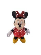 Vintage Disney Collectible Minnie Mouse Jointed Hard Vinyl 7inch Toy Figure - £3.69 GBP